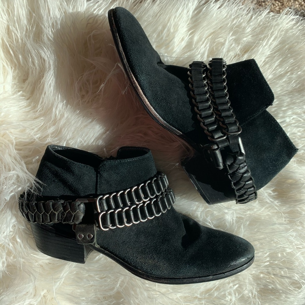 SAM EDELMAN Posey Ankle Boots - Size 8.5 (EUC)